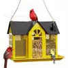 Alimentador de pássaros criativo transfronteiriço, novo, metal, pátio, beija-flor, esquilo, decoração suspensa ao ar livre