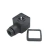 43650 Transmissor Hirschmann 9 Tipo Plugue de Válvula Solenoide Caixa de Junção de Válvula Hidráulica Bitola do Fio 4-8