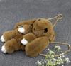 2024 Nuevo Lindo Disfraz de Peluche Bolsa Conejo Muerto Bolso Cruzado para Niños Bolso de Conejo Lindo para Damas Bolso de Conejo de Dibujos Animados para Estudiantes