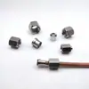 Acero Inoxidable 304 Tuerca de Expansión Tuerca Hexagonal Exterior Casquillo Tubo de Cobre Casquillo de Expansión Conector de Montaje
