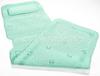 Alfombrilla Antideslizante para Bañera de PVC con Ventosas con Almohadilla de Espuma Alfombrilla para Pies de Ducha de Baño Alfombrilla Antideslizante 36*125CM