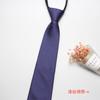 Vestido Quente de Fábrica 8cm Gravata de Negócios Zíper Masculino Gravata Preguiçosa Flor Pequena Castanha Ideias Multicolor