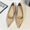 Zapatos Planos de Moda Poco Profundos con Punta Aguda Estilo Retro para Mujer, Nuevo Modelo Verano 2026, Zapatos Planos Versátiles para Combinar con Vestidos