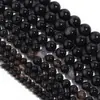 Suministro Directo Transfronterizo de Pulseras de Ágata Negro Natural, Collares, Cuentas Separadoras, Cuentas Sueltas, Accesorios para Joyería Hecha a Mano DIY, Productos Semiacabados al por Mayor