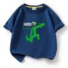 Camiseta de manga corta para niño Rainbow Friends, ropa de verano para niño 2023, nueva camiseta de algodón de media manga estilo occidental para niña.