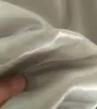 Tela de Satén de Cristal Reflectante Líquido Super Brillante Vestidos de Noche Sedosos Chaquetas Trajes Abrigos Largos Tela de Diseñador