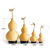 Calabazas Naturales con Asas Disponibles en Stock, Tamaños Grande, Mediano y Pequeño para Fines Decorativos, Calabazas Pequeñas para Girar con la Mano y Jugar