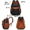 Estudiante de Secundaria y Preparatoria Hombres Negocios Casual Simple Combinable Gran Capacidad Casual Computadora Viaje Mochila Escolar