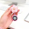 Reloj de Enfermera Reloj de Pecho Digital Electrónico Elástico Lindo Clip Reloj para Colgar Reloj de Bolsillo Reloj Elástico para Mujer