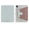 Capa para Tablet iPad 10ª/11ª Geração com Desenho de Pata de Cachorro air4/5/6 Giratória com Compartimento para Caneta Pro11
