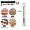 Cuchillo de Corte para Carpintería Yaden de Taiwán de 2 Filos para Ranurar Corte Doble Filo Recto Fresadora Especial para Madera Eléctrica Acero de Tungsteno CNC