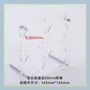 Suporte de Exibição de Crachás em Acrílico para Crachás, Mercadorias de Anime, Suporte de Exibição Transparente Espessado