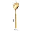 Cuchara Sopera Martillada de Acero Inoxidable 304, Cuchara Redonda de Mango Largo Coreana de Aspecto Elegante, Cuchara para Comer, Cuchara para Mezclar Arroz, Cuchara Creativa