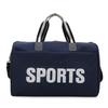 Bolsa de Mão Tendência de Rua em Nylon com Letras Grande Capacidade Costura Estampada Bolsa de Viagem Bolsa de Ombro para Esportes ao Ar Livre