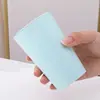 Vaso para Enjuague Bucal de Paja de Trigo, Antibacteriano, Resistente al Moho, Plástico Ecológico Rayado, Vaso para Cepillo de Dientes Doméstico, Vaso de Agua, Vaso para Dientes al por Mayor
