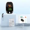 Oxímetro de Dedo com Clipe Inglês Transfronteiriço Lk88 Monitoramento de Pulso Dispositivo Portátil para Uso Doméstico Medidor de Saturação de Oxigênio no Sangue