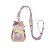 Ins Forma de Gato Recortado Transparente Tarjetero Chica Halter Bolsa para Tarjeta de Identificación para Tarjeta de Autobús Tarjetero para Tarjeta de Campus de Estudiante