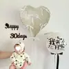 Accesorios para Fotos de Luna Llena de Bebé 100 Días Arreglo Decoración de Escena de Bebé Globos 100 Niños y Niñas Sentido Ritual 30 Días