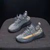 Venta Directa de Fábrica de Zapatos Nuevos de Verano de Gel con Suela de Coco para Mujer, Zapatos Deportivos Casuales Versátiles de Malla Transpirable Tejidos en Vuelo para Mujer