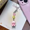 Lindo Conejito Estrella Colgante Lanyard para Teléfono Pequeño Lindo Dulce Colgante para Niñas Parejas Mejores Amigos Pequeño Regalo