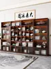 Vitrina con Luces, Estantería para Sala de Estar en Casa, Estilo Lujo Ligero, Vitrina de Pared, Mueble de Piso, Mueble de Piso para Almacenamiento de Figuras
