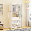 Estante de Almacenamiento a Prueba de Polvo para Zapatos Multifuncional Simple Shein Temu Armario Zapatero Armario de Almacenamiento Colgador de Ropa