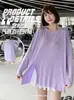 Conjunto de Yoga Plus Size para Mulheres Primavera/Verão 2026 Blusa Solta de Manga Longa para Mulheres Fortes Roupa para Corrida ao Ar Livre Vestuário Fitness
