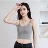 Camisola de Modal para Mujer 2026 Nuevo Estilo de Verano, que Muestra el Abdomen, Ajustada, Capa Base, Top Corto