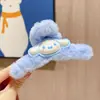 Pinza de Agarre Sanrio para Niños Pinza de Peluche Linda para Niña Pinza de Tiburón para la Parte Trasera de la Cabeza de Niña Pasador Adorno para el Cabello