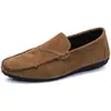 Zapatos Casuales de Verano para Hombre Zapatos de una Sola Capa Versátiles Zapatos Deportivos Slip-on Piernas de Corte Bajo Zapatos para Conducir Zapatos de Moda Zapatos Transfronterizos para Hombre