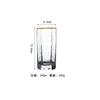 Vidro de água martelado artificial soprado hexágono de vinho ondulado vidro de cristal de champanhe vidro pintado à mão Phnom Penh Glass personalização