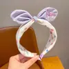 Linda Diadema de Conejo Tridimensional Kuromi para Niñas, Dulce y Versátil Diadema de Lazo Personalización