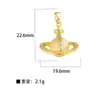 Xi Yin Transfronterizo Europa y América ins Moda Personalidad Hip Hop Colgante Perforado Cobre Microincrustado Circonita Colgante de Cobre de 26 Letras