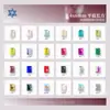 4*6mm Flat Bottom Retangular Strass de Vidro Cristais Adesivos Diamante DIY Manicure Joias Unha Usável Popular Nail Art Diamante Atacado