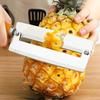 Fabricante de Yangjiang Acero Inoxidable Pelador Extractor de Ojos de Piña Pelador de Frutas Juego de Cuatro Piezas Tres en Uno
