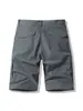 Venta Caliente Transfronterizos Hombres Ropa de Trabajo Casual para Exteriores Shorts Sueltos Multibolsillos Secado Rápido Moda Masculina Shorts de Playa Hombres