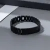 Pulseiras de Relógio Europeias e Americanas Mais Vendidas, Pulseiras de Relógio Minimalistas Populares, Pulseiras de Aço Titânio Gravadas a Laser, Acessórios de Mão Modernos e Estilosos