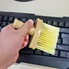 Cepillo de Limpieza para Interiores de Coche, Cepillo para Limpiar Salidas de Aire, Cepillo para Ranuras de Alféizar de Ventana, Cepillo Suave para Espacios entre Asientos, Cepillo para Teclado