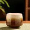 Xícaras de Cerâmica Fornecimento Transfronteiriço Cerâmica Rústica Vintage Xícaras de Café Atacado Casa Pessoal Xícara Única Xícaras de Chá para Fazer Chá no Fogão