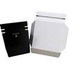 Caja Blanca de Avión Estilo Ins Más Caja de Empaque de Tarjeta Dura Goo Caja de Empaque de Tarjeta Pequeña de Estrella Caja Plana Rectangular