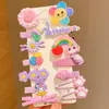 Pinzas para el Cabello Infantiles Estilo Coreano, Set de Accesorios para el Cabello de Flores, Pasadores de Animales Lindos, Accesorios para el Cabello Dopamine Girls al por Mayor con Envío Gratis