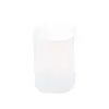 Caixa Organizadora XY de Mesa Fosca com Encaixe Oblíquo Multifuncional Simples Transparente para Canetas Papelaria Pincéis de Maquiagem Caixa de Armazenamento para Batom