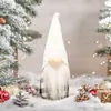 Mingguan Novas Decorações de Natal Suprimentos Boneco de Velho Sem Rosto Criativo Ornamento Boneco Florestal Ornamento
