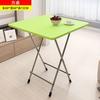 Mesa de jantar pequena para uso doméstico Mesa de jantar Dormitório Aprendizagem Mesa pequena simples Mesa portátil ao ar livre Mesa dobrável de jantar por atacado