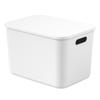 Caja de almacenamiento para artículos diversos, cesta organizadora de plástico para escritorio, cosméticos, juguetes, para el hogar, para la cocina