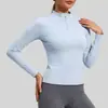 Ropa Deportiva de Yoga Transpirable Ajustada para Correr en Otoño, Top de Fitness