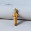 Aquilarius Escultura em Madeira Taiji Lagerstroemia Espada Sete Estrelas Espada Bagua Diy Wen Brincar Colar de Contas Pingente Pingente Jóias
