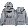 Sudadera con capucha impresa para hombre de la gira del álbum 2025 del cantante Melendi, Ropa deportiva Harajuku, Hip-Hop, Informal, Otoño e Invierno