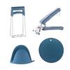 Clip para Tazón Anti-Escaldaduras Clip para Tazón de Cocina Clip para Plato Clip para Plato al Vapor Clip para Mano Anti-Deslizante Anti-Escaldaduras Soporte para Plato