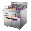 Freidora Eléctrica Comercial Vertical Freidora Eléctrica 30L Gran Capacidad 60L Doble Cilindro Doble Cesta Simple Cilindro Simple Cesta 26A Freidora Eléctrica